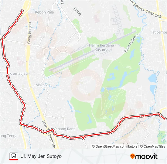 T04 Bus Line Map