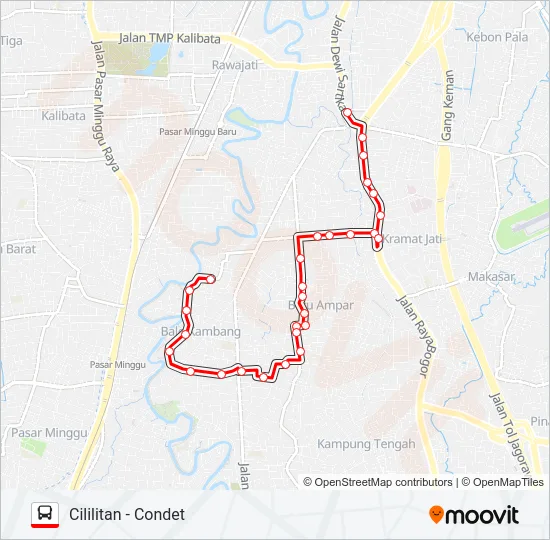 T07 Bus Line Map