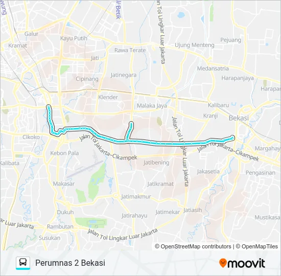 M26 Bus Line Map