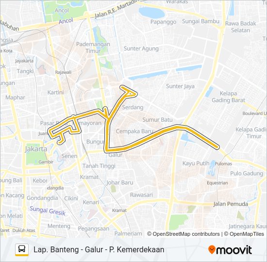 BUS SEKOLAH 01 Bus Line Map