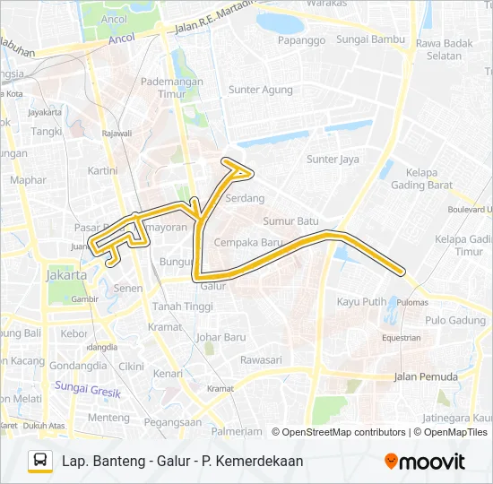 BUS SEKOLAH 01 Bus Line Map
