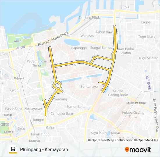 BUS SEKOLAH 02 Bus Line Map
