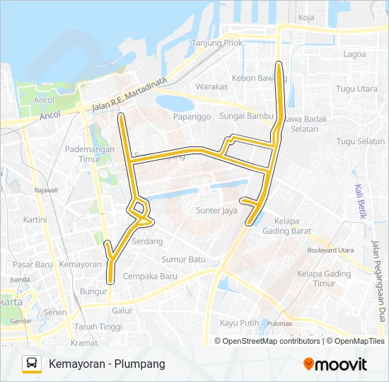 BUS SEKOLAH 02 Bus Line Map