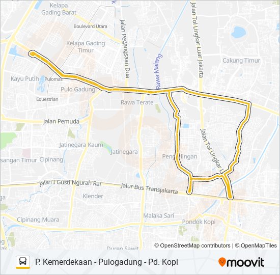 BUS SEKOLAH 04 bus Line Map