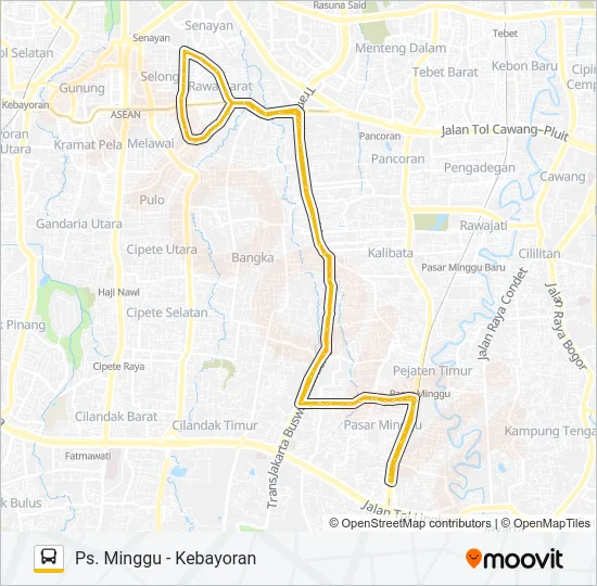BUS SEKOLAH 06 Bus Line Map