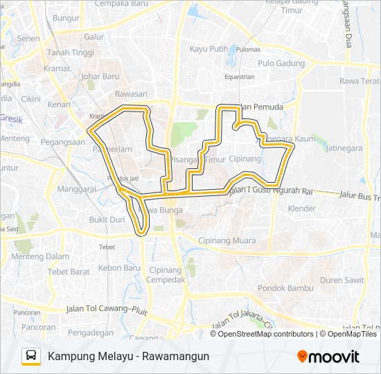 BUS SEKOLAH ZR02 Bus Line Map