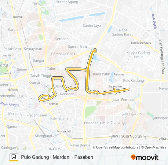 BUS SEKOLAH ZR05 Bus Line Map