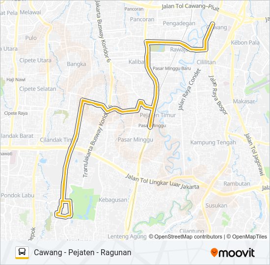 BUS SEKOLAH ZR06 Bus Line Map