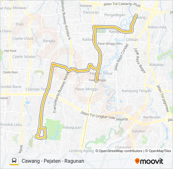 BUS SEKOLAH ZR06 Bus Line Map