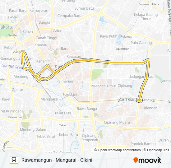BUS SEKOLAH ZR07 Bus Line Map