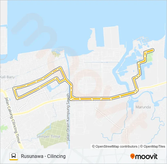 BUS SEKOLAH ZR10 Bus Line Map