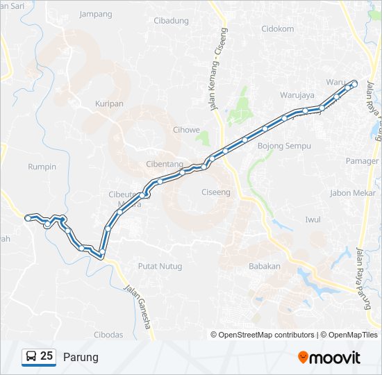 Bus Routes Near My Location 25 Route Schedules Stops Maps Parung Updated