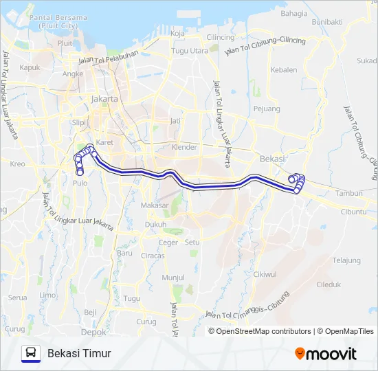 AC05 Bus Line Map
