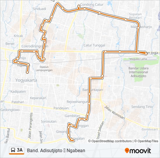 3a Route: Schedules, Stops & Maps - Tic (Updated)