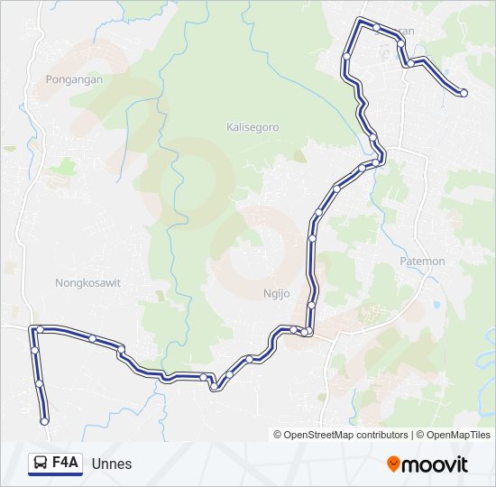 F4A Bus Line Map