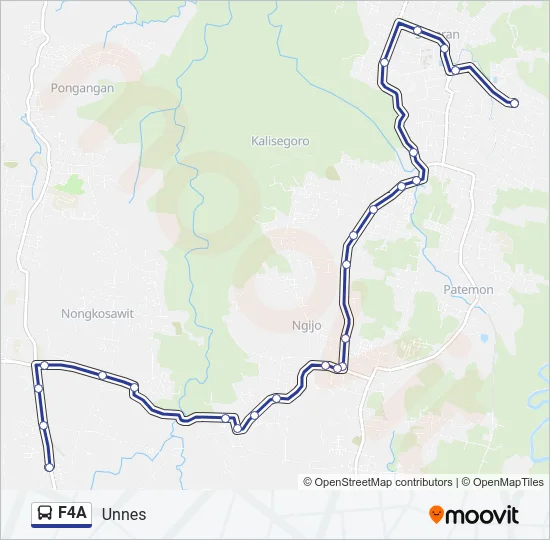 F4A Bus Line Map