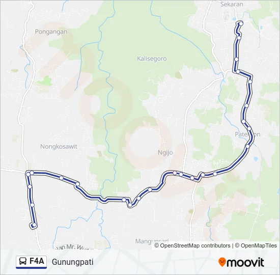 F4A Bus Line Map