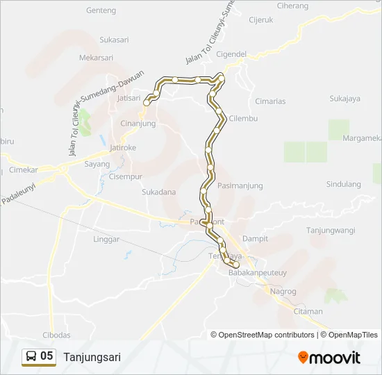 05 Bus Line Map