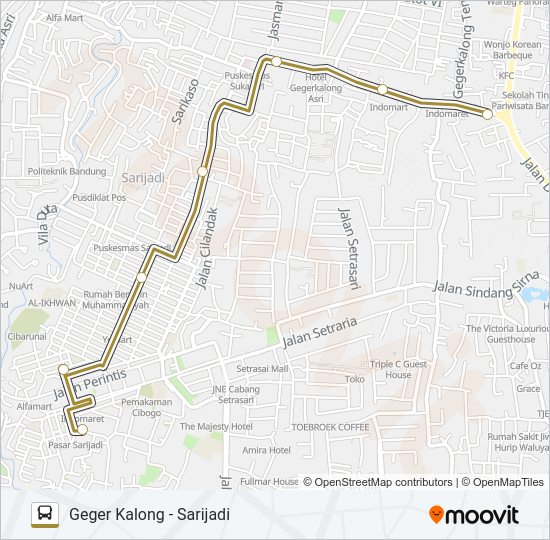 GG.KALONG-SARIJADI bis Peta Jalur