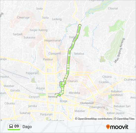 09 Bus Line Map