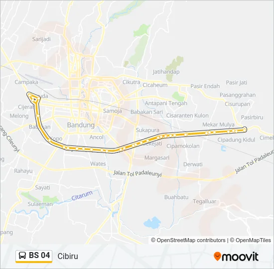 BS 04 Bus Line Map