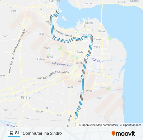 SI Train Line Map