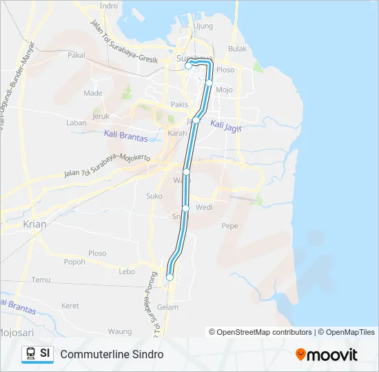 SI Train Line Map