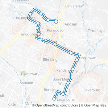 ABB Bus Line Map