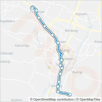 LDG/LDH Bus Line Map