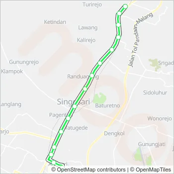 LA Bus Line Map