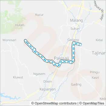 GPP/HPP Bus Line Map