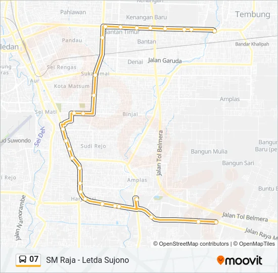 07 Bus Line Map