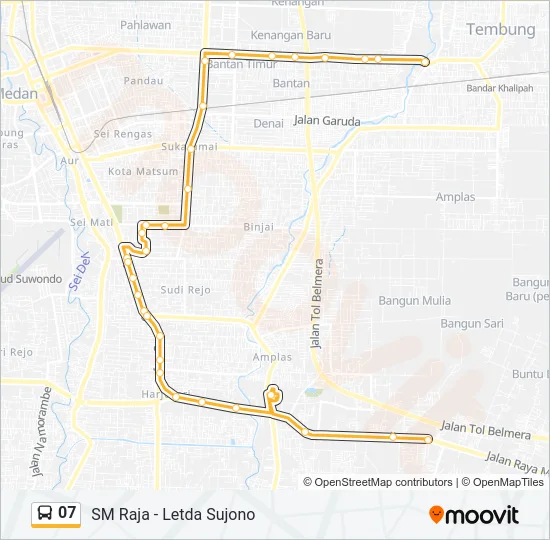 07 Bus Line Map