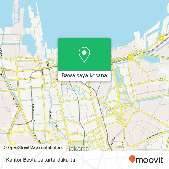 Peta Kantor Besta Jakarta