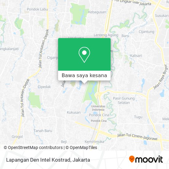 Peta Lapangan Den Intel Kostrad