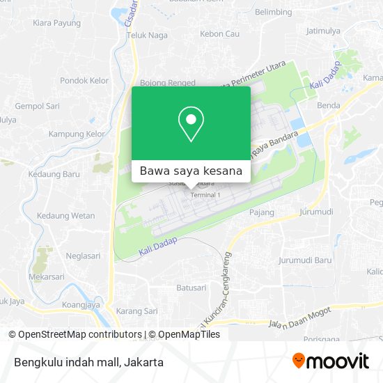 Peta Bengkulu indah mall