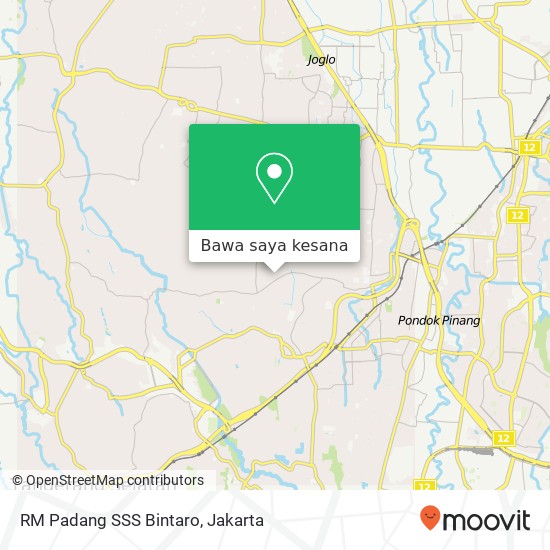 Peta RM Padang SSS Bintaro