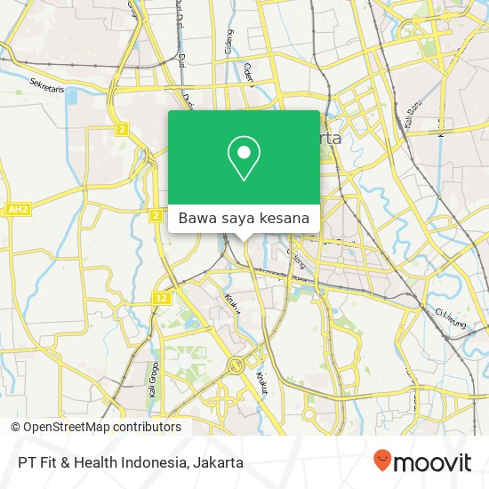 Peta PT Fit & Health Indonesia