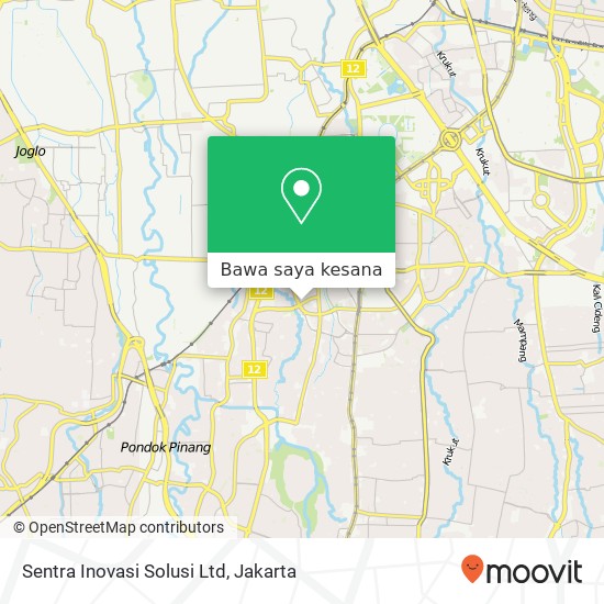Peta Sentra Inovasi Solusi Ltd