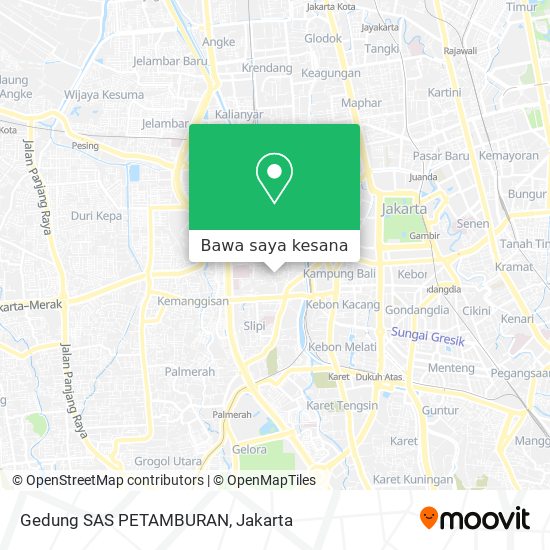 Peta Gedung SAS PETAMBURAN