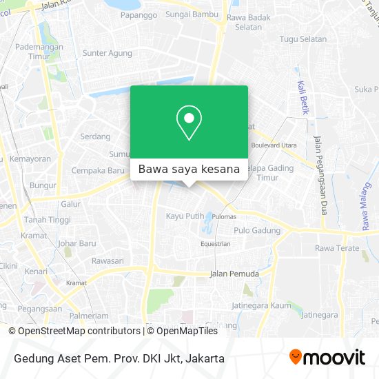Peta Gedung Aset Pem. Prov. DKI Jkt