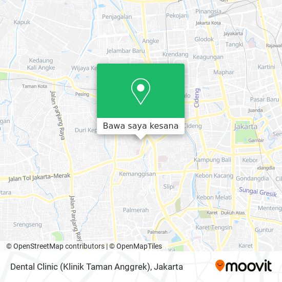 Peta Dental Clinic (Klinik Taman Anggrek)