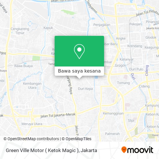 Peta Green Ville Motor ( Ketok Magic )