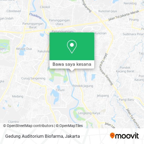 Peta Gedung Auditorium Biofarma