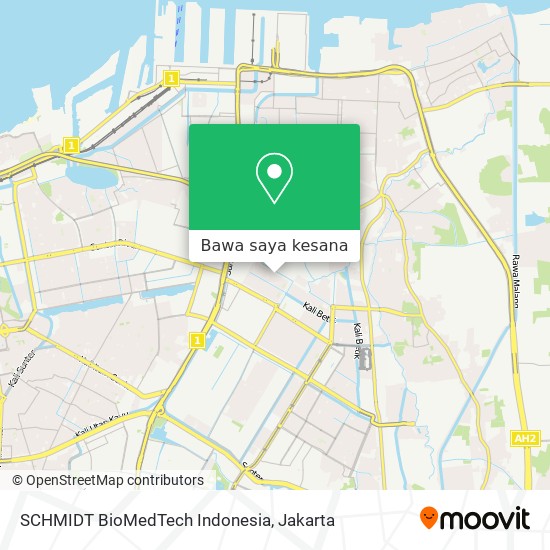 Peta SCHMIDT BioMedTech Indonesia