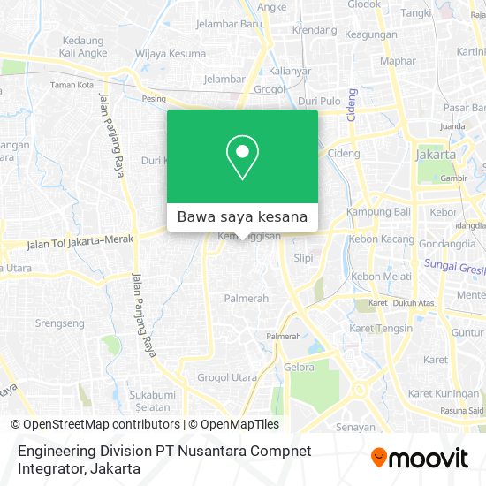 Peta Engineering Division PT Nusantara Compnet Integrator