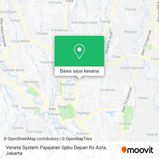 Peta Veneta System Pajajaran Spbu Depan Rs Azra