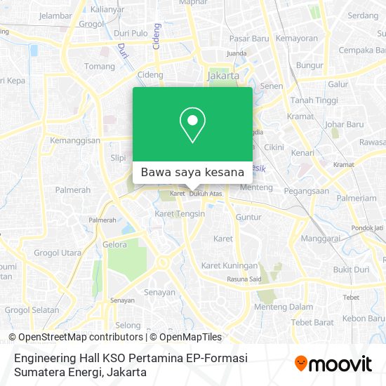 Peta Engineering Hall KSO Pertamina EP-Formasi Sumatera Energi