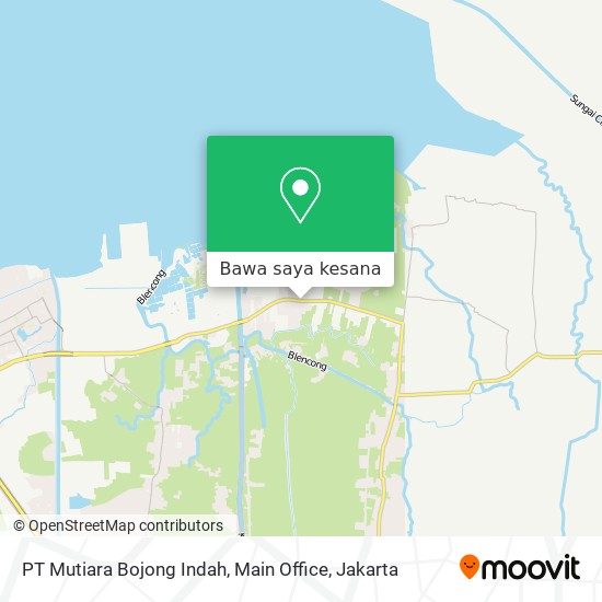 Peta PT Mutiara Bojong Indah, Main Office
