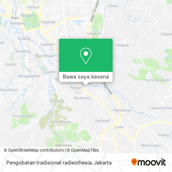 Peta Pengobatan tradisional radiesthesia